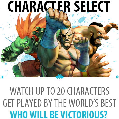 Watch up to 20 characters get played by the worl'd best